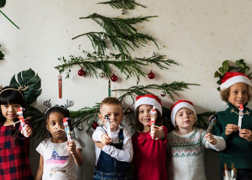 fiesta de Navidad infantil